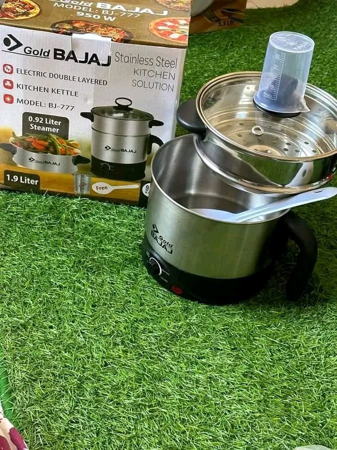 𝐆𝐨𝐥𝐝 𝐁𝐚𝐣𝐚𝐣 𝐁𝐉-𝟕𝟕𝟕 𝐄𝐥𝐞𝐜𝐭𝐫𝐢𝐜 𝐊𝐞𝐭𝐭𝐥𝐞