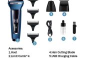 Kemei KM-6541 3 in 1 Rechargeable Men’s Grooming Kit