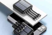 Solar Power Bank 10000mah Portable Power Bank Solar Phone Charger Power Banka