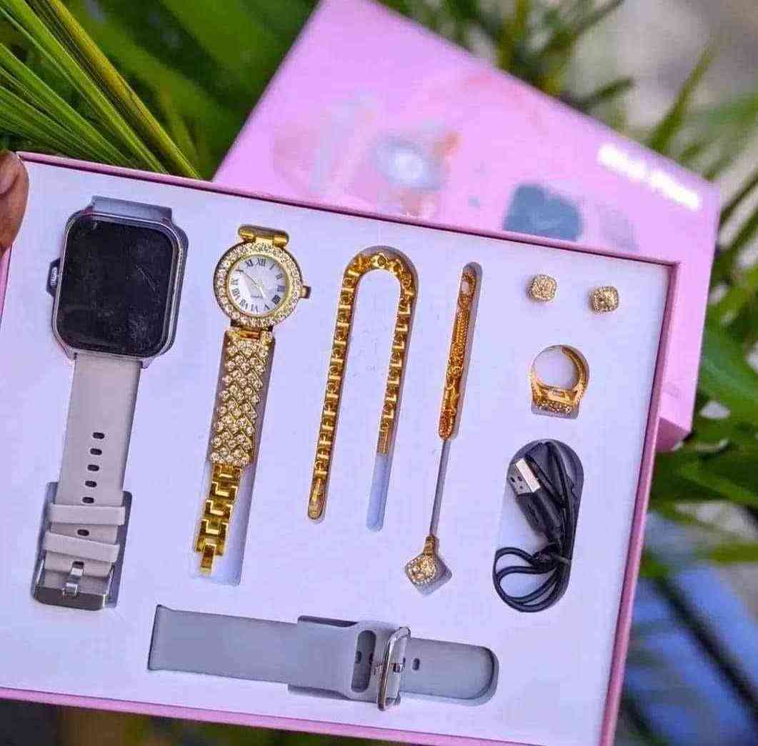 A58 Plus Women Smartwatch Magnetic Charging Bracelet With Jewelry for Ladies