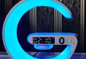 Intelligent Atmosphere RGB Light Bluetooth Speaker With Wireless Charging বুদ্ধিমান বায়ুমণ্ডল আরজিবি হালকা ব্লুটুথ স্পিকার