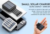 Solar Power Bank 10000mah Portable Power Bank Solar Phone Charger Power Banka