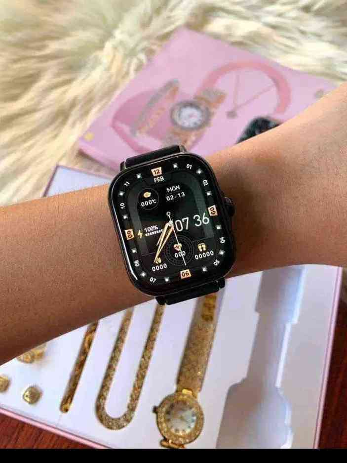 A58 Plus Women Smartwatch Magnetic Charging Bracelet With Jewelry for Ladies