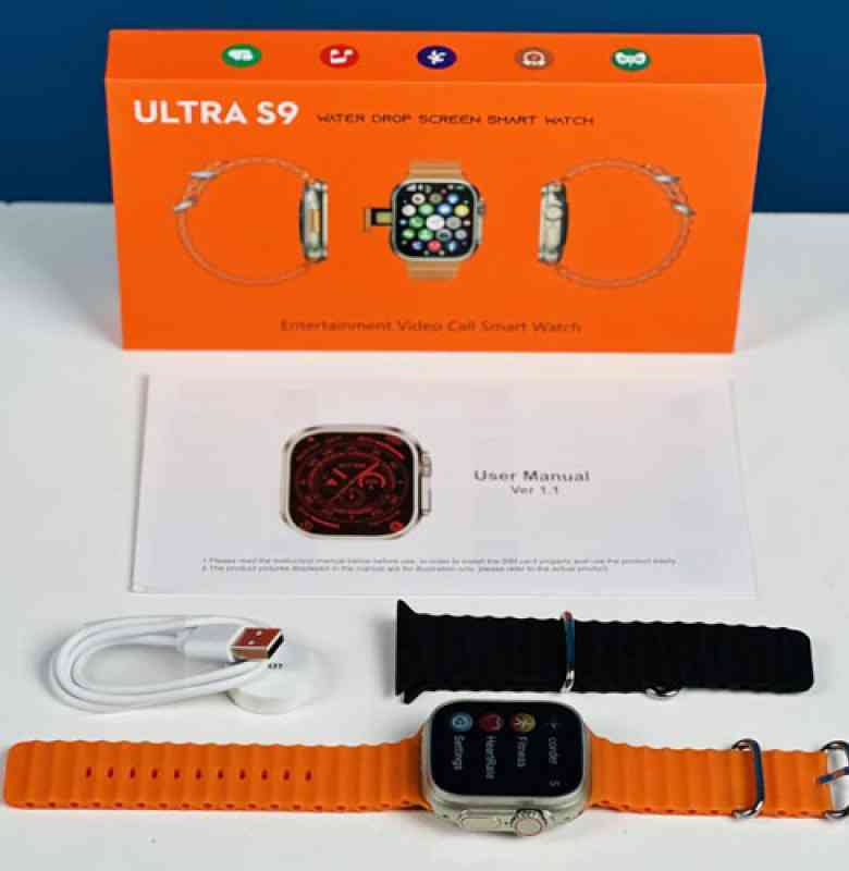 Ultra S9 5G Android Dual Camera Sim Supported Smart Watch 💥