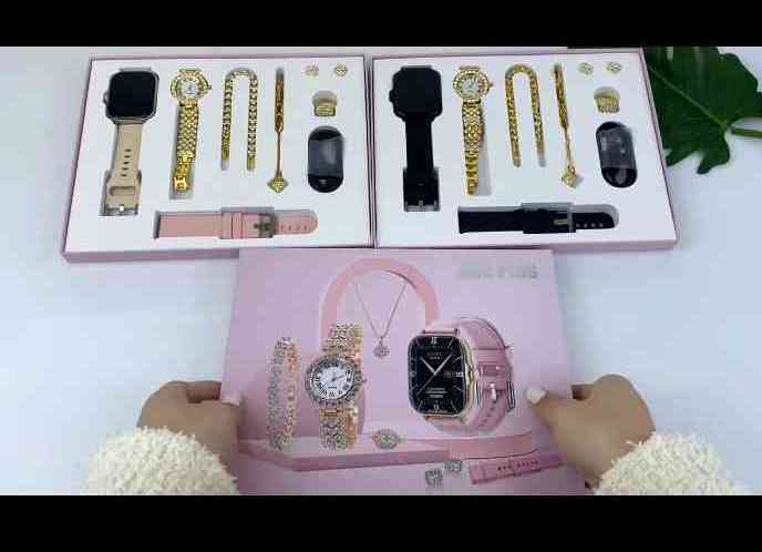 A58 Plus Women Smartwatch Magnetic Charging Bracelet With Jewelry for Ladies